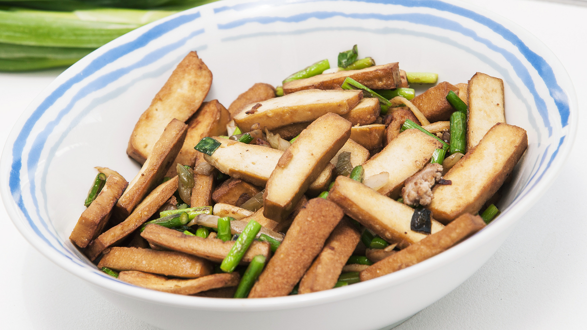 Air Fryed Garlic Chili Tofu with Green Beans l SharkNinja Philippines &ndash; Shark Ninja Philippines