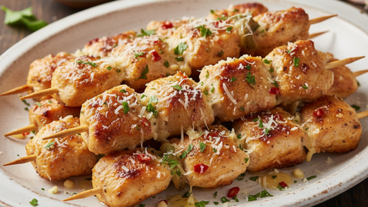 AIR FRYED CHICKEN SKEWERS