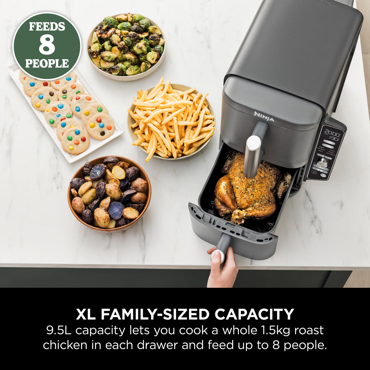 Ninja DoubleStack XL 2-Basket Air Fryer