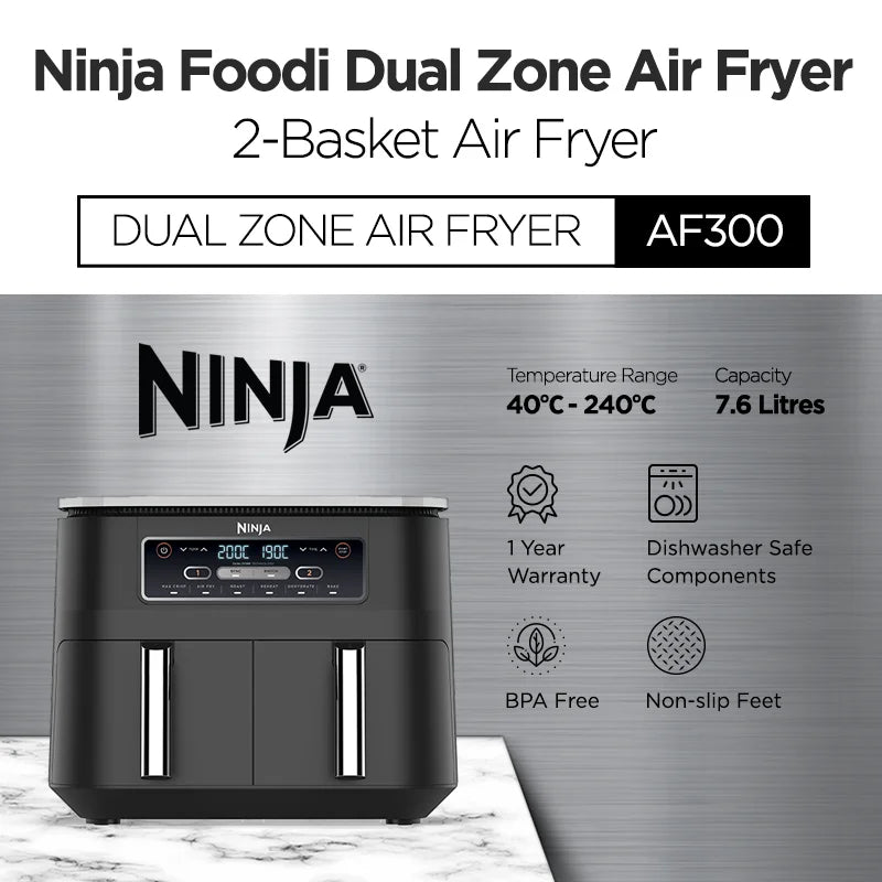 Ninja Dual Zone Air Fryer (AF300)