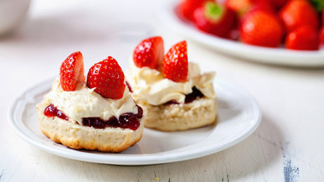 AIR FRYED MINI STRAWBERRY SCONES
