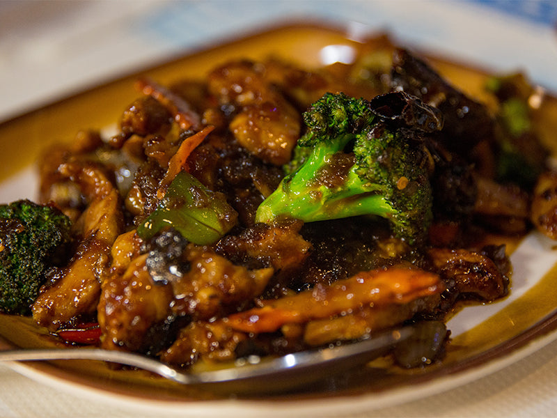 AIR FRYED BEEF AND BROCCOLI