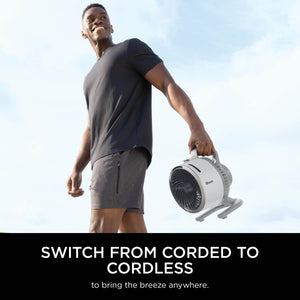Ninja CREAMi Scoop & Swirl with FREE Shark FlexBreeze HydroGo™ Portable Misting Fan