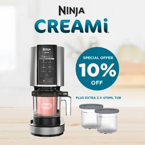 Ninja Creami Ice Cream Maker Plus 2 Dessert Tubs