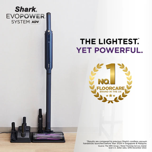 サイクロン式クリーナー EVOPOWERSYSTEM ADV CS601JBK Shark コードレススティッククリーナー EVOPOWER SYSTEM ADV ブラック