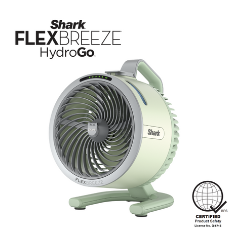 Shark FlexBreeze HydroGo™ Portable Misting Fan