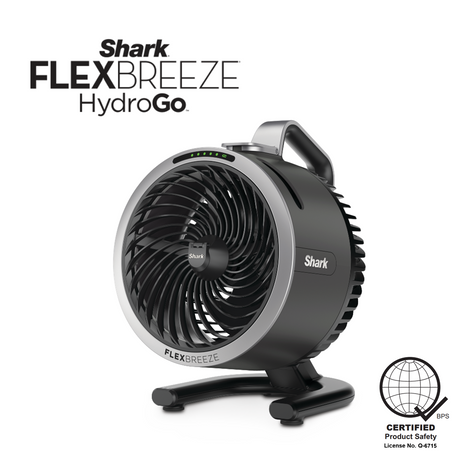 Shark FlexBreeze HydroGo™ Portable Misting Fan