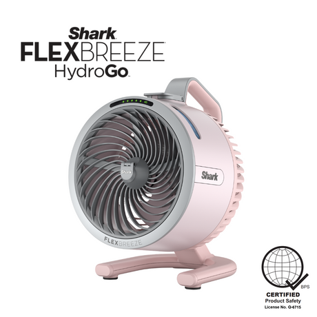Shark FlexBreeze HydroGo™ Portable Misting Fan