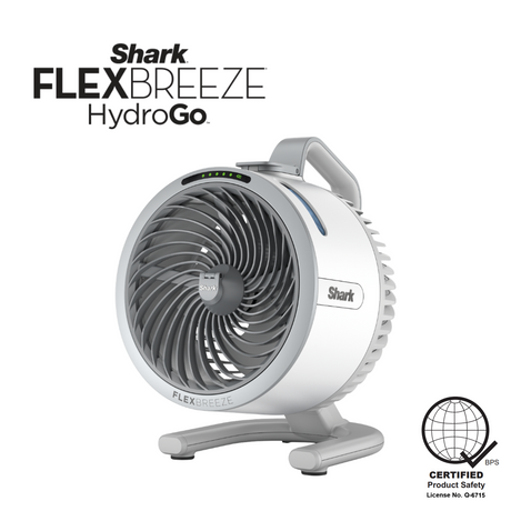 Shark FlexBreeze HydroGo™ Portable Misting Fan