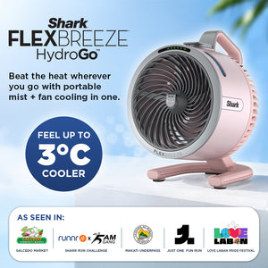 Shark FlexBreeze HydroGo™ Portable Misting Fan
