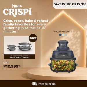 Ninja Crispi® 4-in-1 Portable Glass Air Fryer