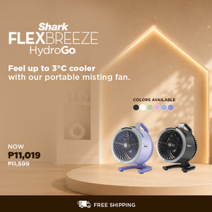 Shark FlexBreeze HydroGo™ Portable Misting Fan