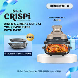 Ninja Crispi® 4-in-1 Portable Glass Air Fryer