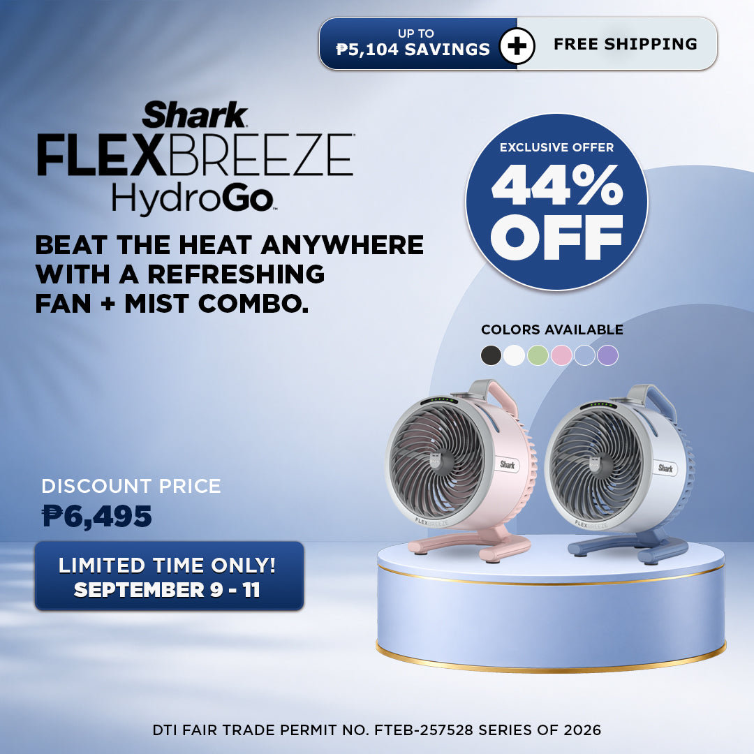 Shark FlexBreeze HydroGo™ Portable Misting Fan – Shark Ninja