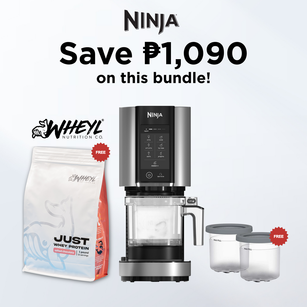 Ninja Creami Ice Cream Maker (NC300)